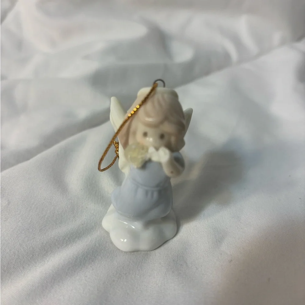 Vintage 1996 Precious Moments Angel Porcelain Ornament 